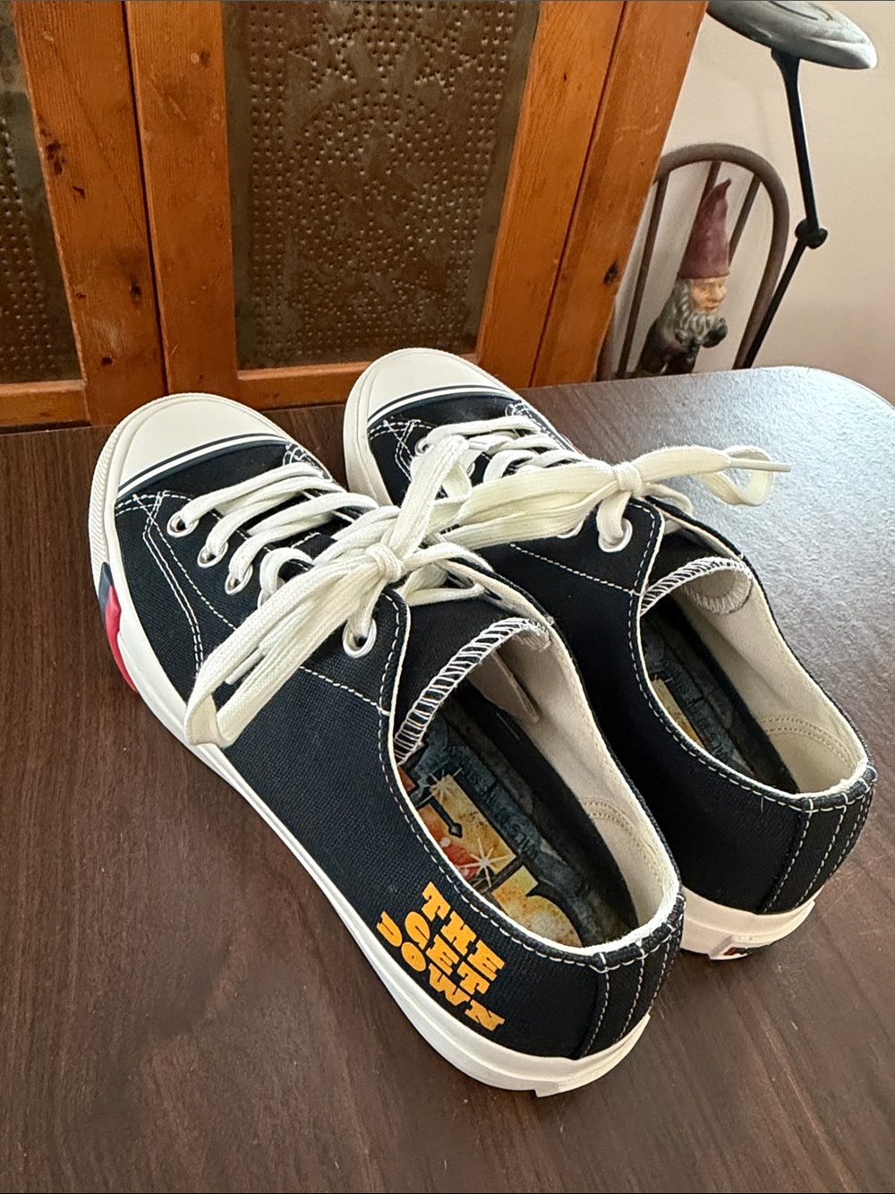 NIB PRO-Keds Royal Lo Get Down Canvas Black Sneakers Mens 7.5 - Picture 7 of 7